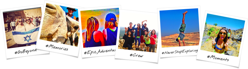 University of Alabama Birthright Israel Polaroid Collage
