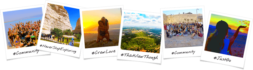 Arizona Birthright Israel Trip Options Polaroid Collage