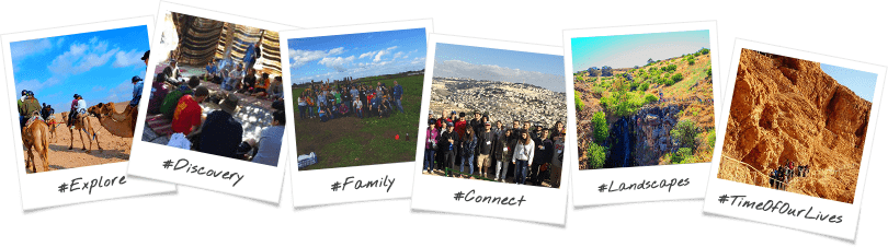 Aspergers Birthright Israel Trip Option Polaroid Collage