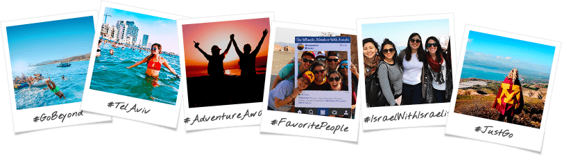 Minnesota Birthright Israel Trip Options Polaroid Collage