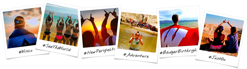Wisconsin Madison Birthright Israel Trip Options Polaroid Collage